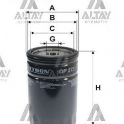 YAĞ FİLTRESİ W124 / W201 14-18 B37-B38-B47 YAĞ FİLTRESİ W124 / W201 14-18 B37-B38-B47